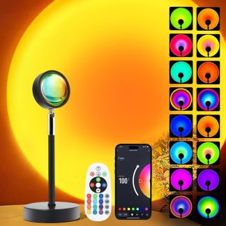 Sunset Projection Ambient Lamp — reference image 1